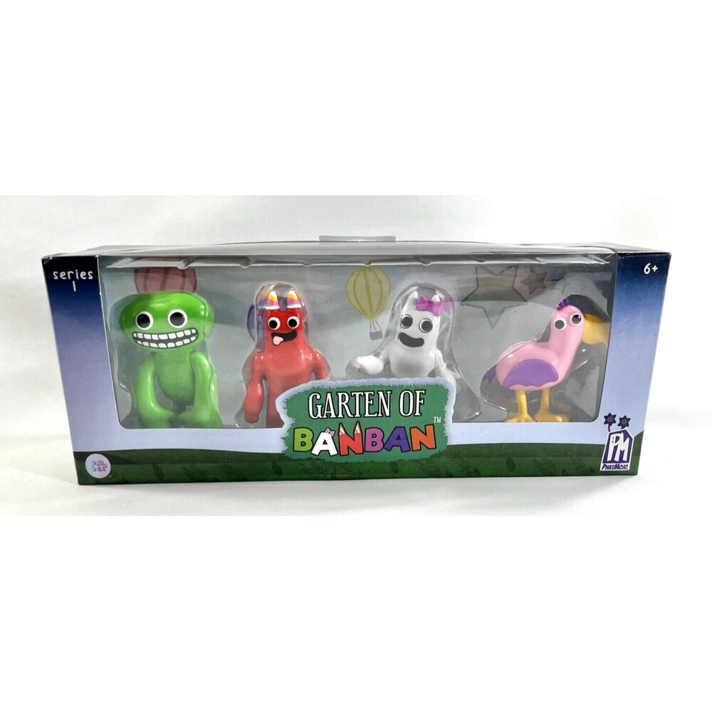 Garten Of BanBan MIni Collectible 4 Figure Set New Factory Sealed